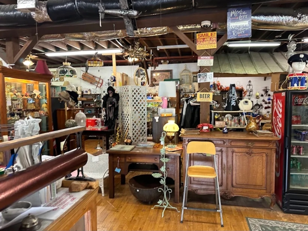 Antique furniture and collectibles