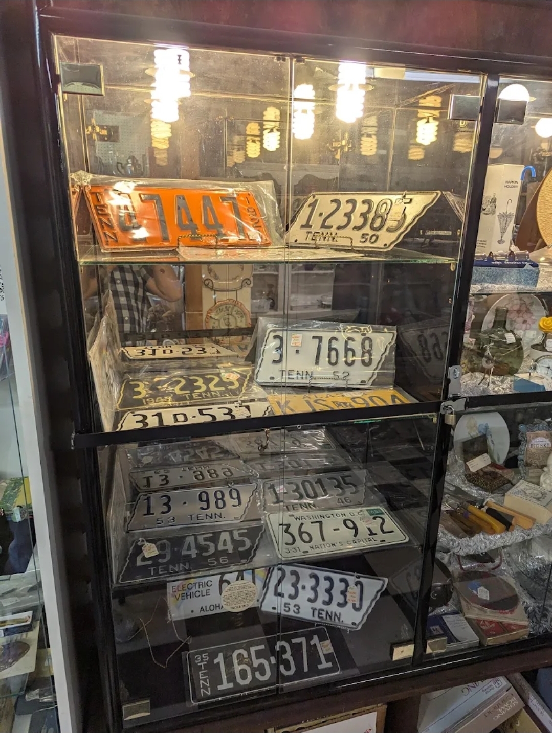 Vintage license plates